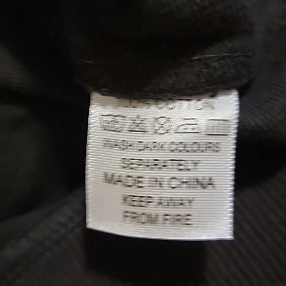 ROCO BABY BLACK "TikTok" HOODIE, SIZE 90 - 2T - NEW! - Picture 6 of 7